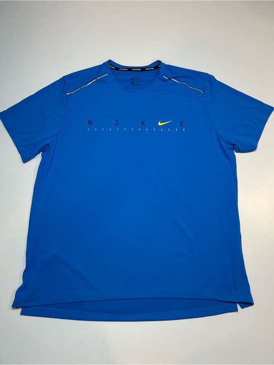 Nike Other - Nike Men's Dri-FIT Miler Future Fast Short Sleeve Running Shirt Blue